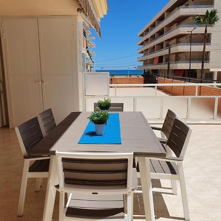 Apartamento Con Gran Terraza, Piscina Y Con Vistas Al Mar, A Solo 50 M De La Playa 代穆斯 外观 照片