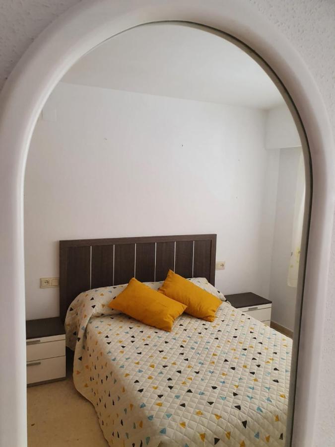 Apartamento Con Gran Terraza, Piscina Y Con Vistas Al Mar, A Solo 50 M De La Playa 代穆斯 外观 照片